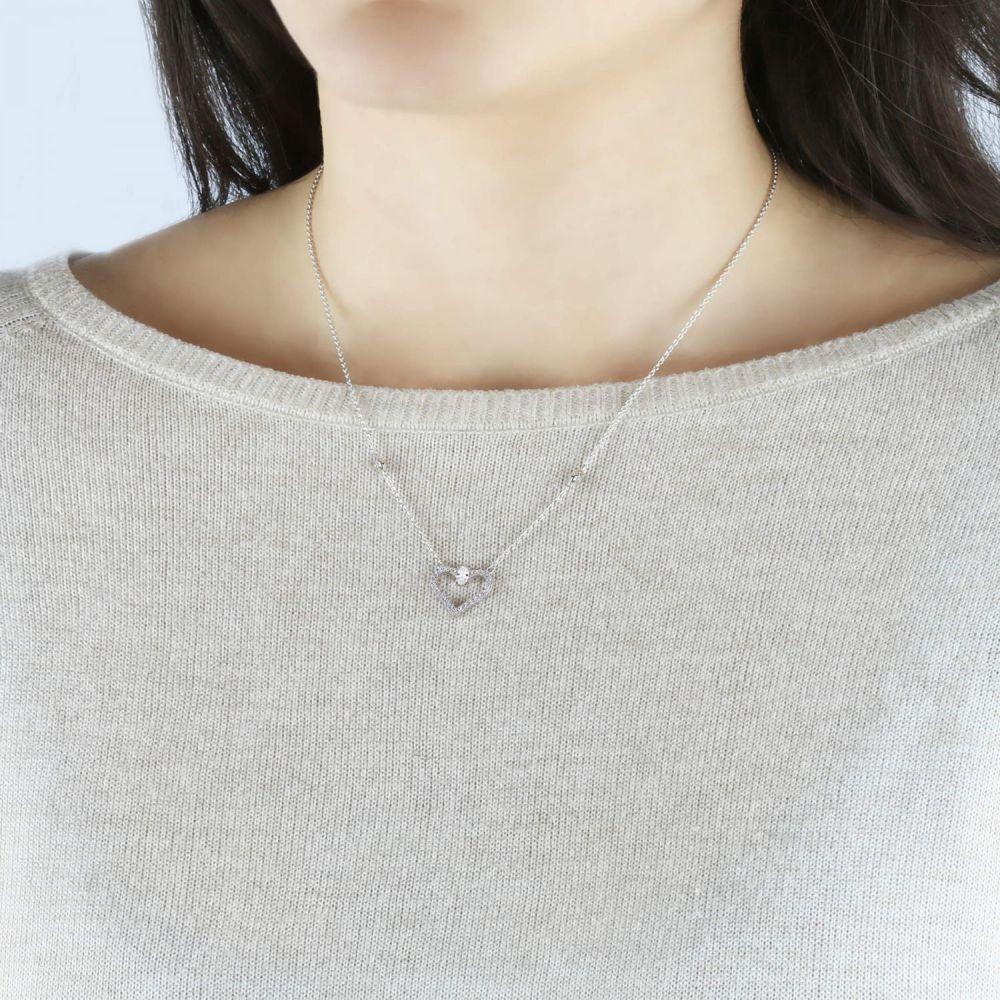 Collana Morellato Cuori SAIV04 argento 925 donna-2b Gioielli