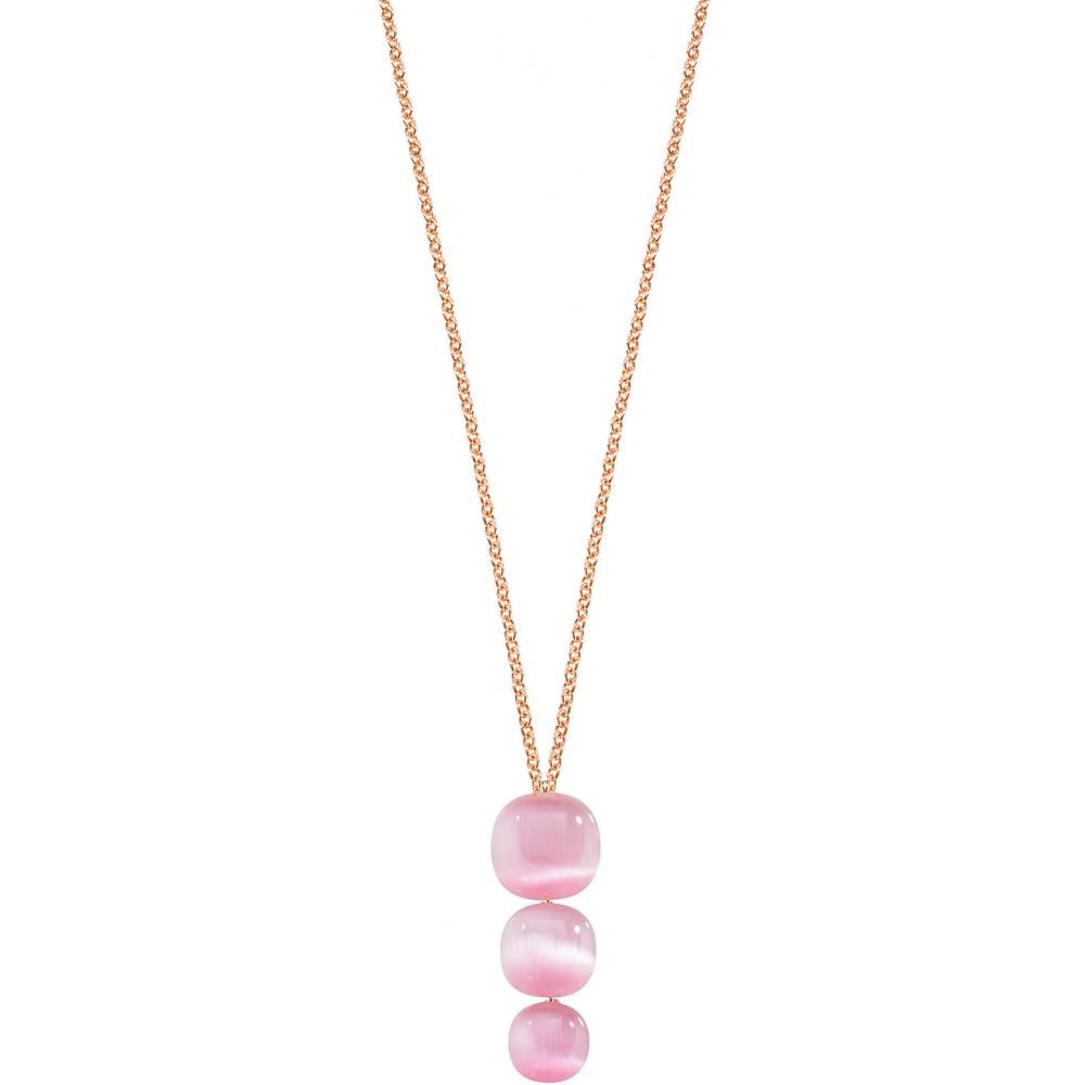 Morellato Gemma necklace SAKK01 woman pink silver - 2b Gioielli