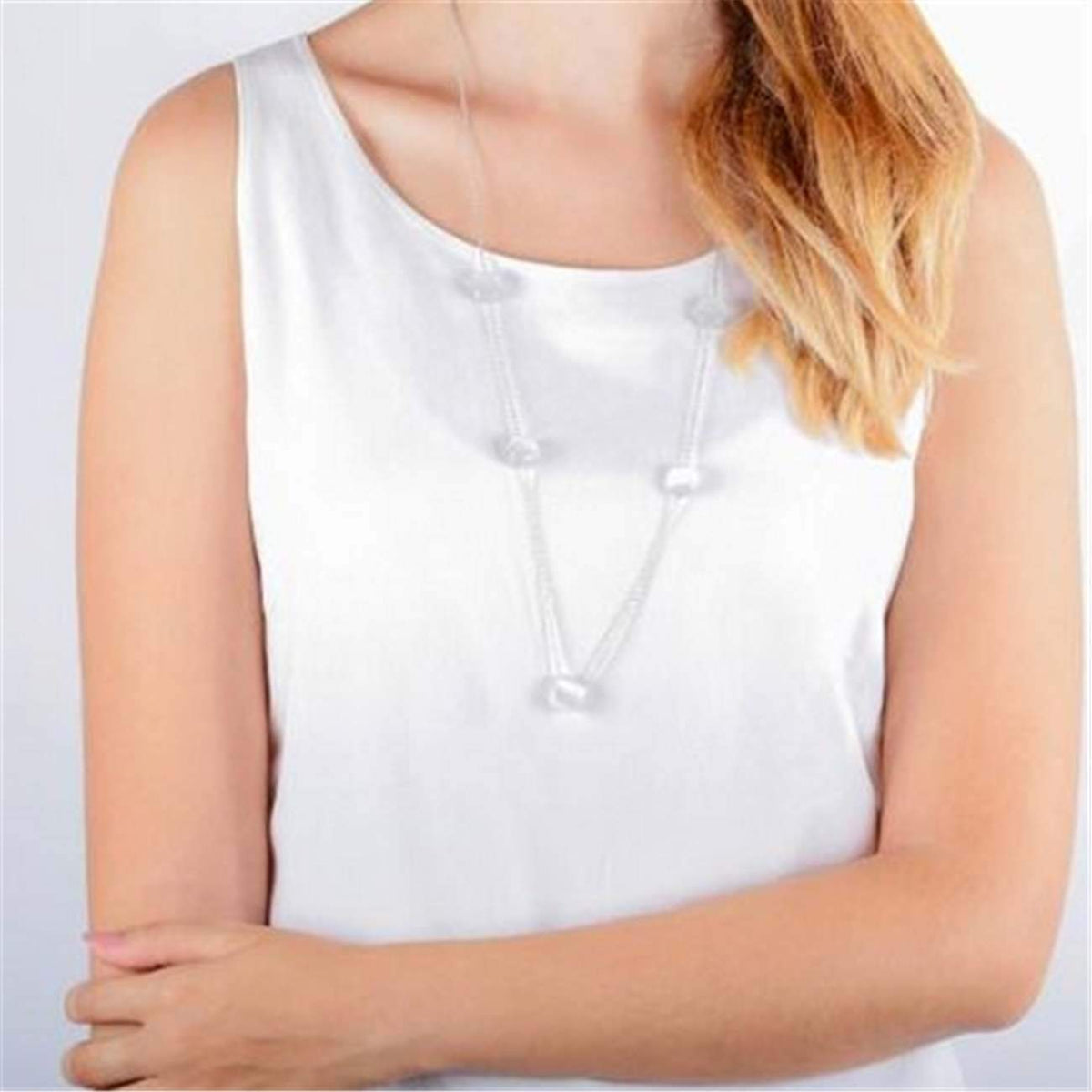 Collana Morellato Gemma SAKK17 donna lunga argento-2b Gioielli