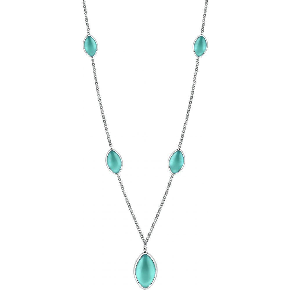 Collana Morellato Profonda SALZ03 donna lunga verde argento-2b Gioielli