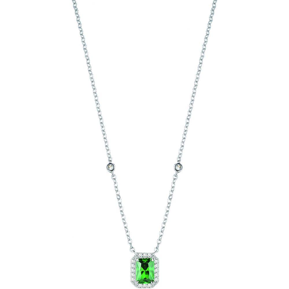 Collana Morellato Tesori SAIW55 donna verde argento-2b Gioielli