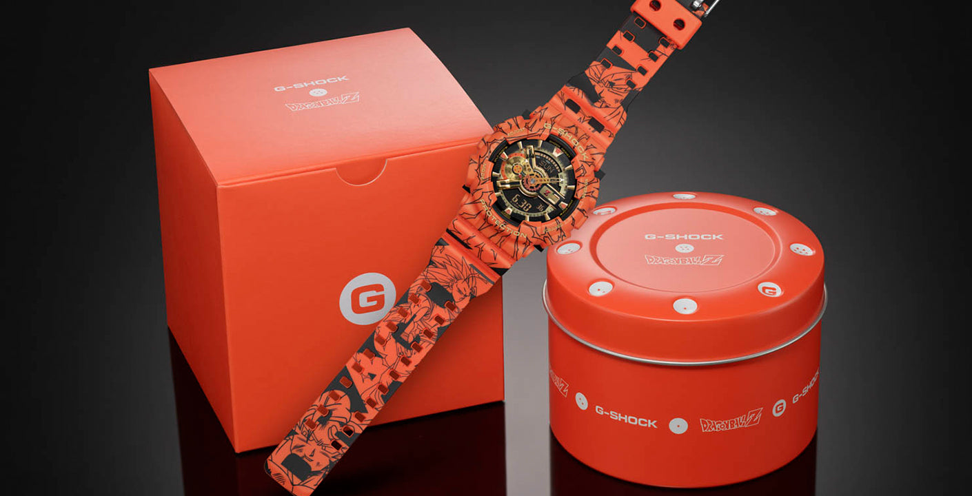 Gshock Dbz Casio Casio G-Shock GA-110JDB-1A4ER DRAGON BALL Limited