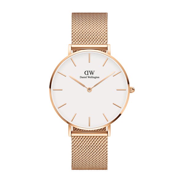 Orologio DW Classic Petite Melrose 36mm bianco DW00100305-2b Gioielli