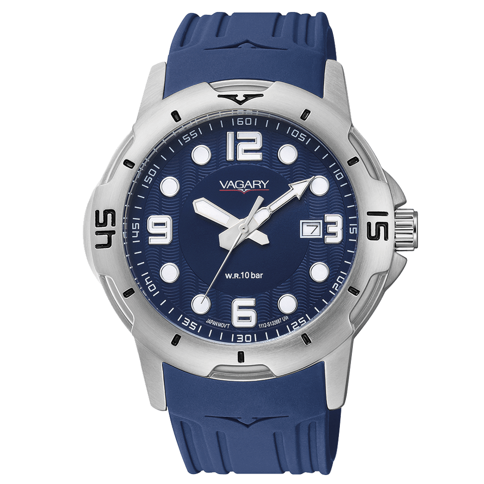 Orologio Vagary by Citizen Aqua 39 IB6-019-70 uomo 42mm-2b Gioielli