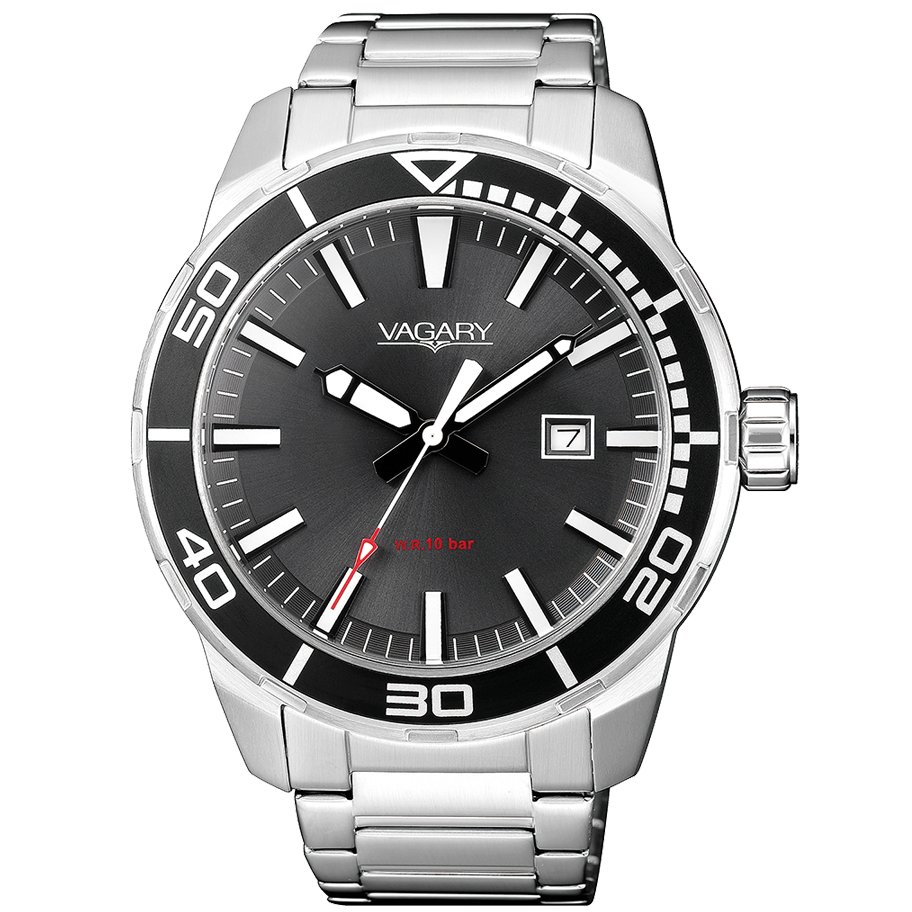 Orologio Vagary by Citizen Aqua 39 IB8-011-61 uomo 44mm-2b Gioielli