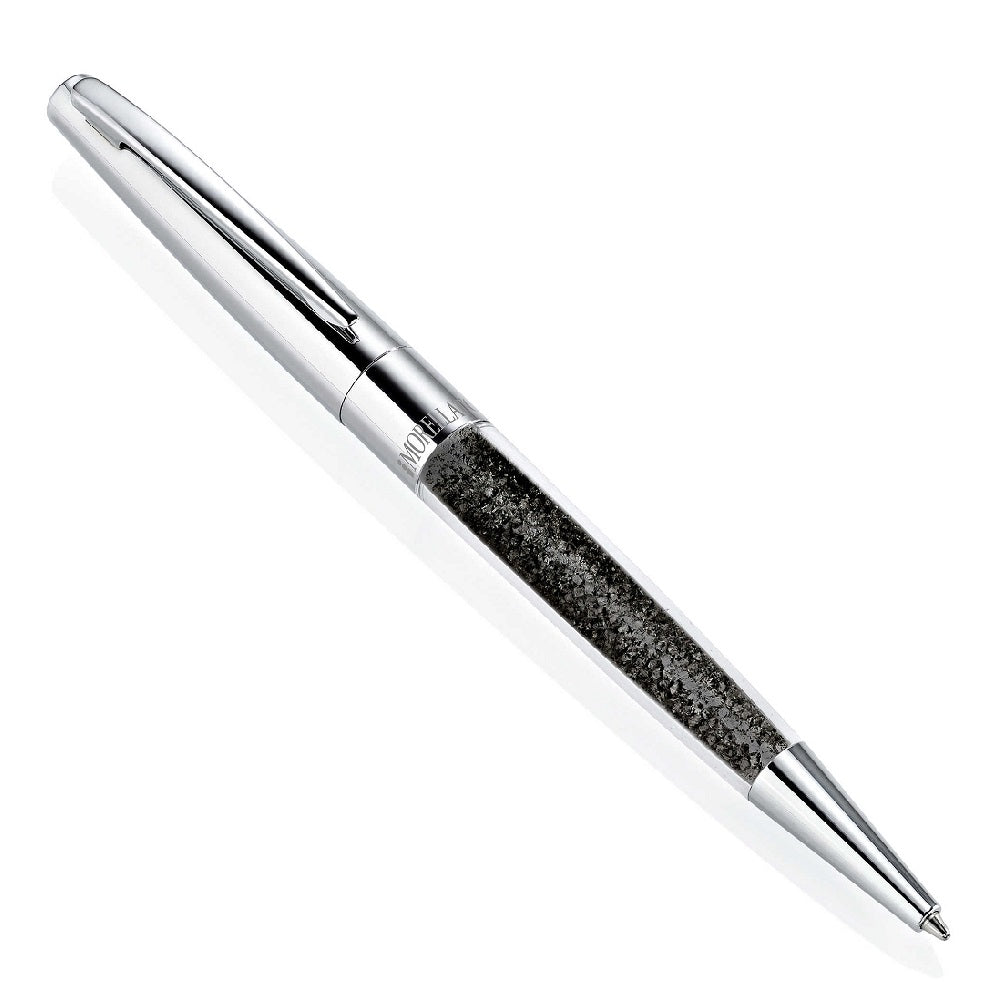 Penna Morellato J010675 PRESTIGE sfera unisex con cristalli neri-2b Gioielli