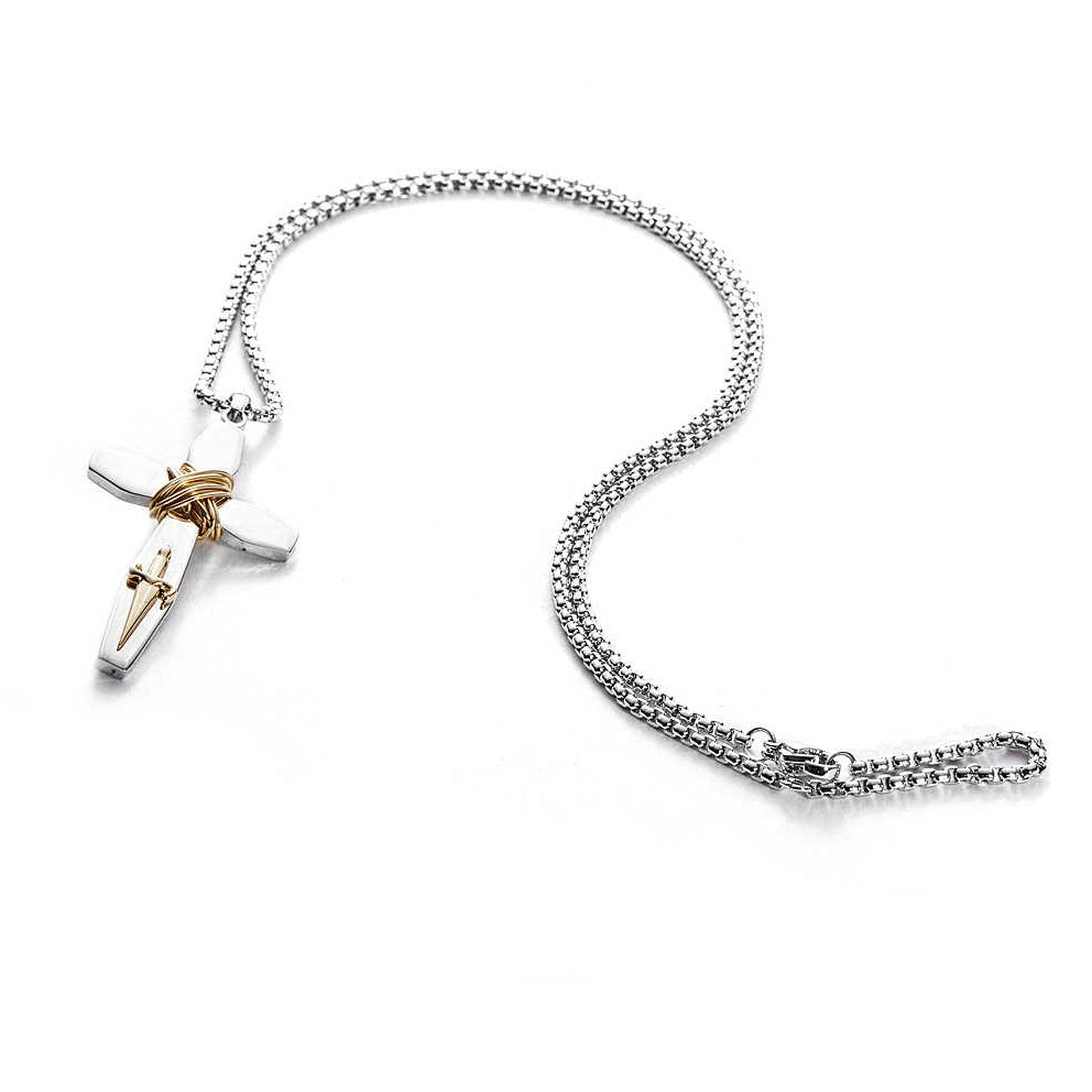 Collana Cesare Paciotti JPCL1270B uomo argento-2b Gioielli