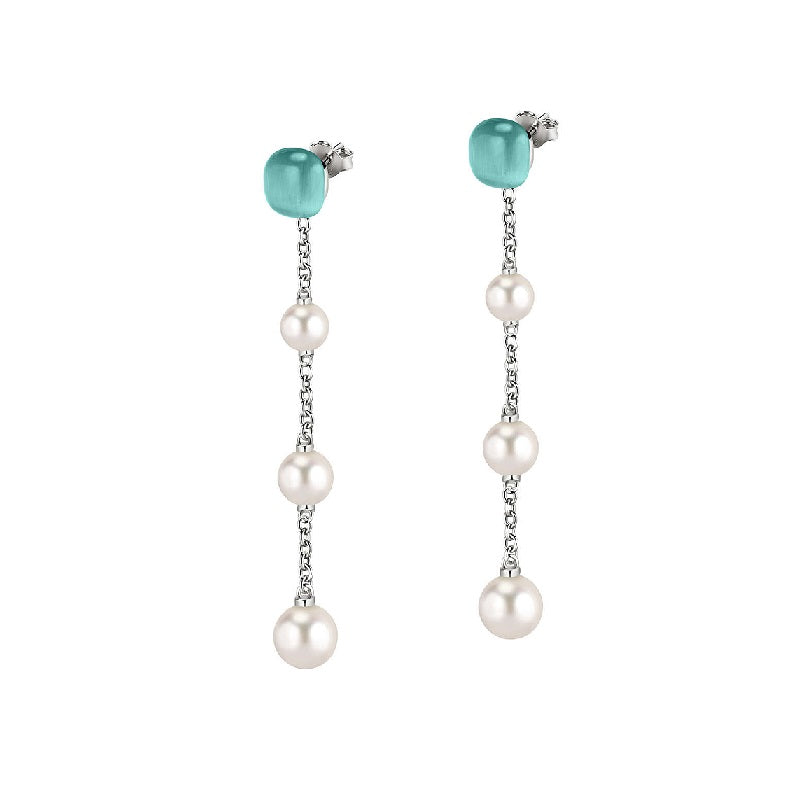 Orecchini Morellato Gemma Perla SATC05 argento-2b Gioielli