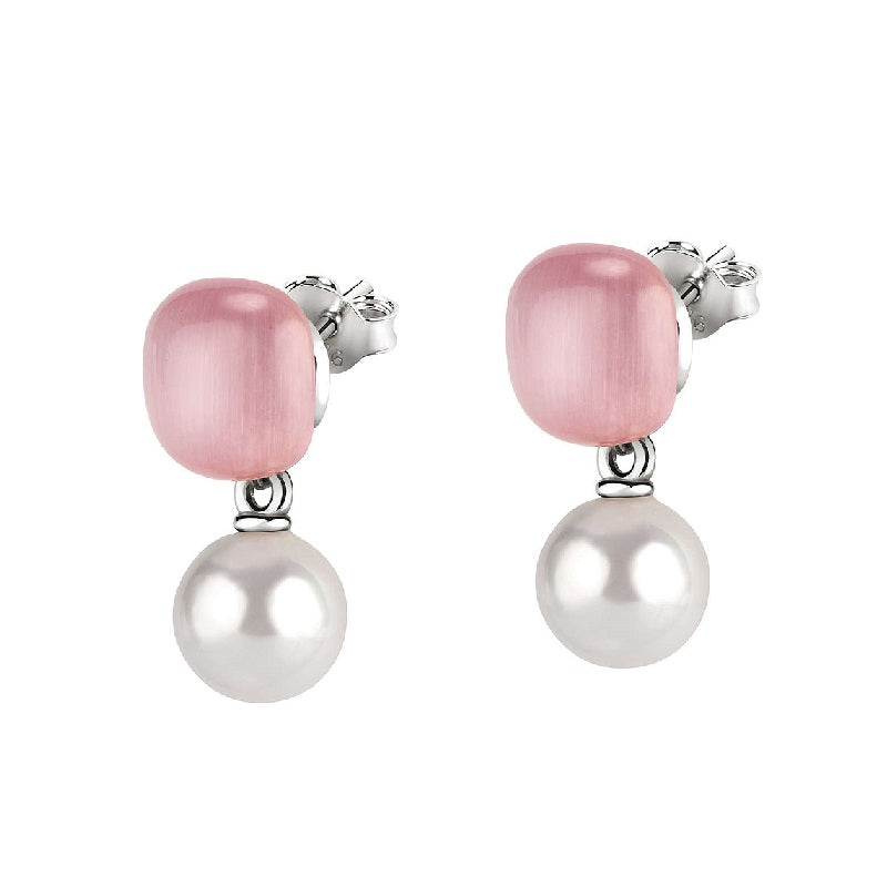 Orecchini Morellato Gemma Perla SATC06 argento-2b Gioielli