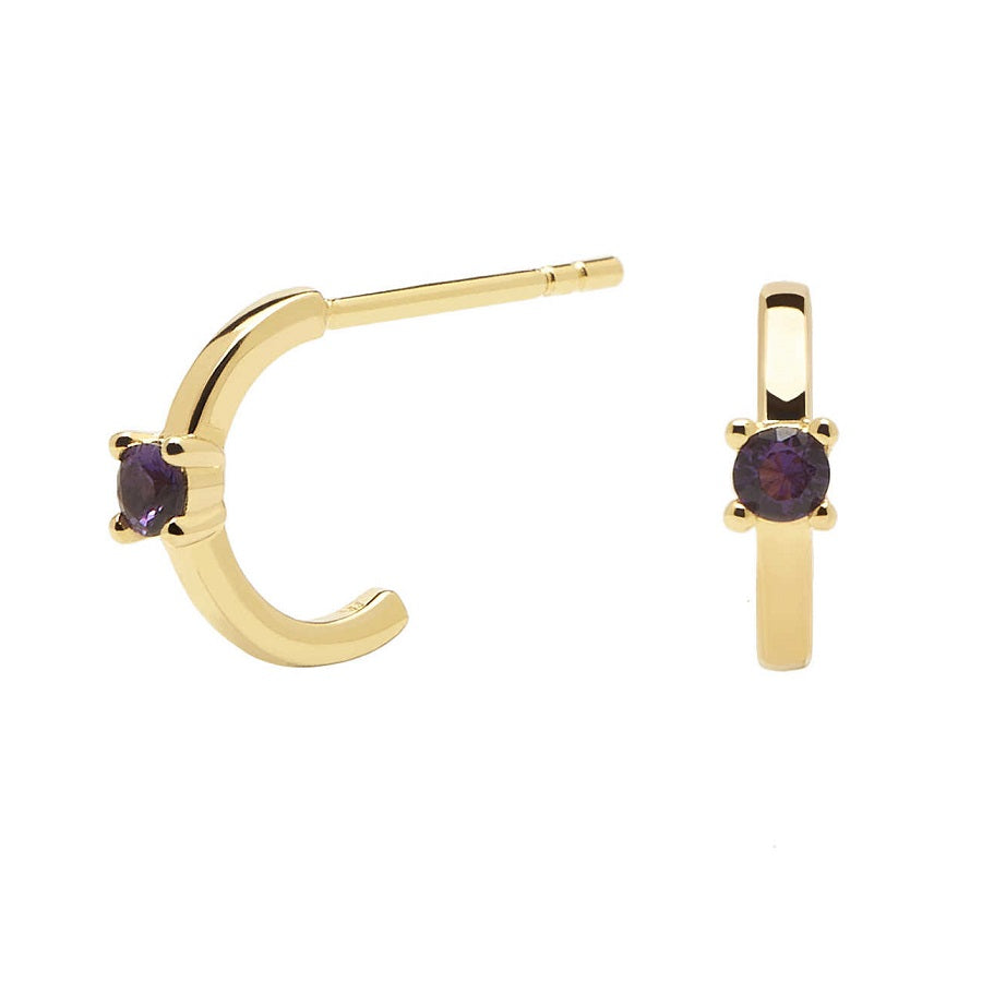 Orecchini PdPaola AR01-231-U Lux Cavalier Collection argento 925 placcato oro 18 K-2b Gioielli