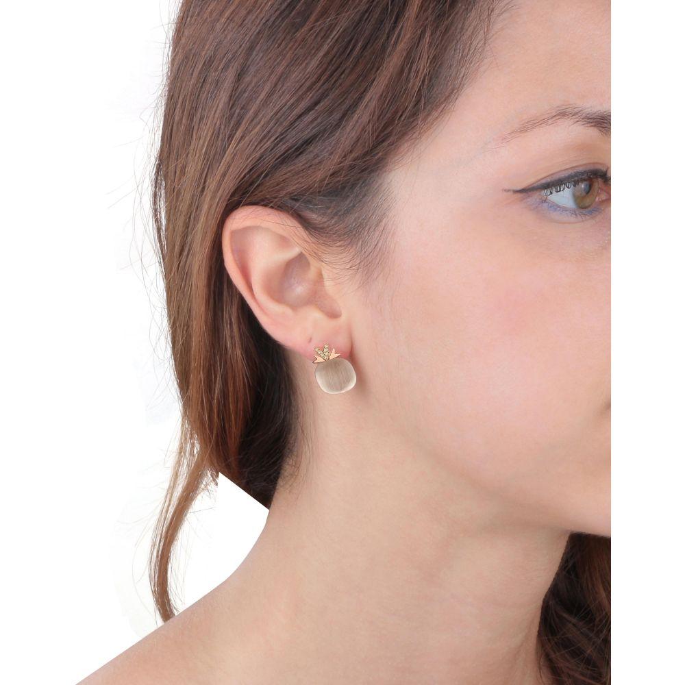 Orecchini Morellato Gemma SAKK80 donna fumè argento-2b Gioielli