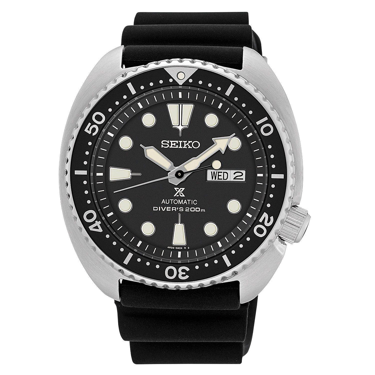 Orologio Seiko PROSPEX TURTLE diver professionale automatico nero SRP777K1-2b Gioielli