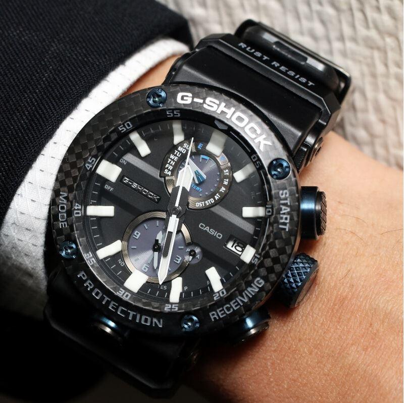 GWR-B1000-1AJF グラビティマスター ブラック - 腕時計(アナログ)