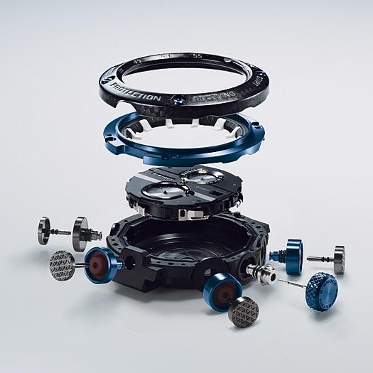 Orologio Casio G-Shock Gravitymaster GWR-B1000-1A1ER radiocontrollato solare 47mm-2b Gioielli