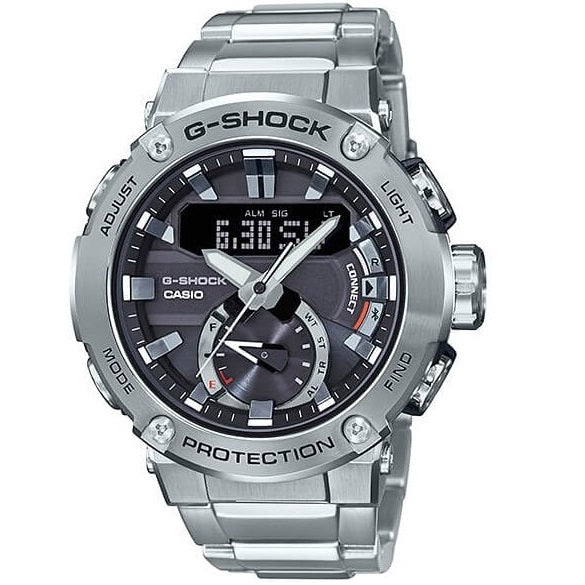 Orologio Casio G-Shock G-Steel GST-B200D-1AER solare Bluetooth-2b Gioielli