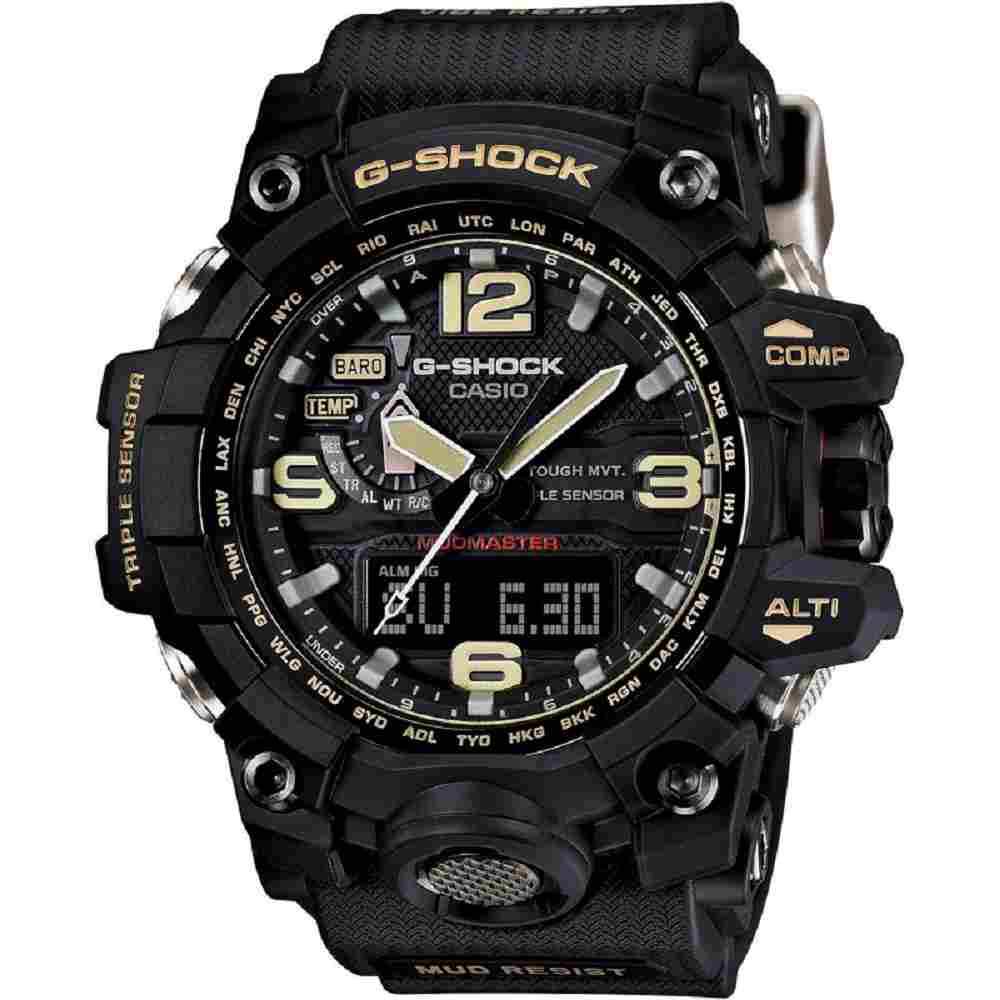 Orologio Casio G-Shock Mudmaster GWG-1000-1AER solare radiocontrollato 56mm-2b Gioielli