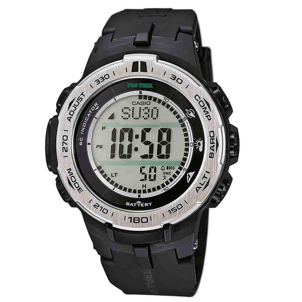 Orologio Casio Pro Trek PRW-3100-1ER radiocontrollato solare-2b Gioielli