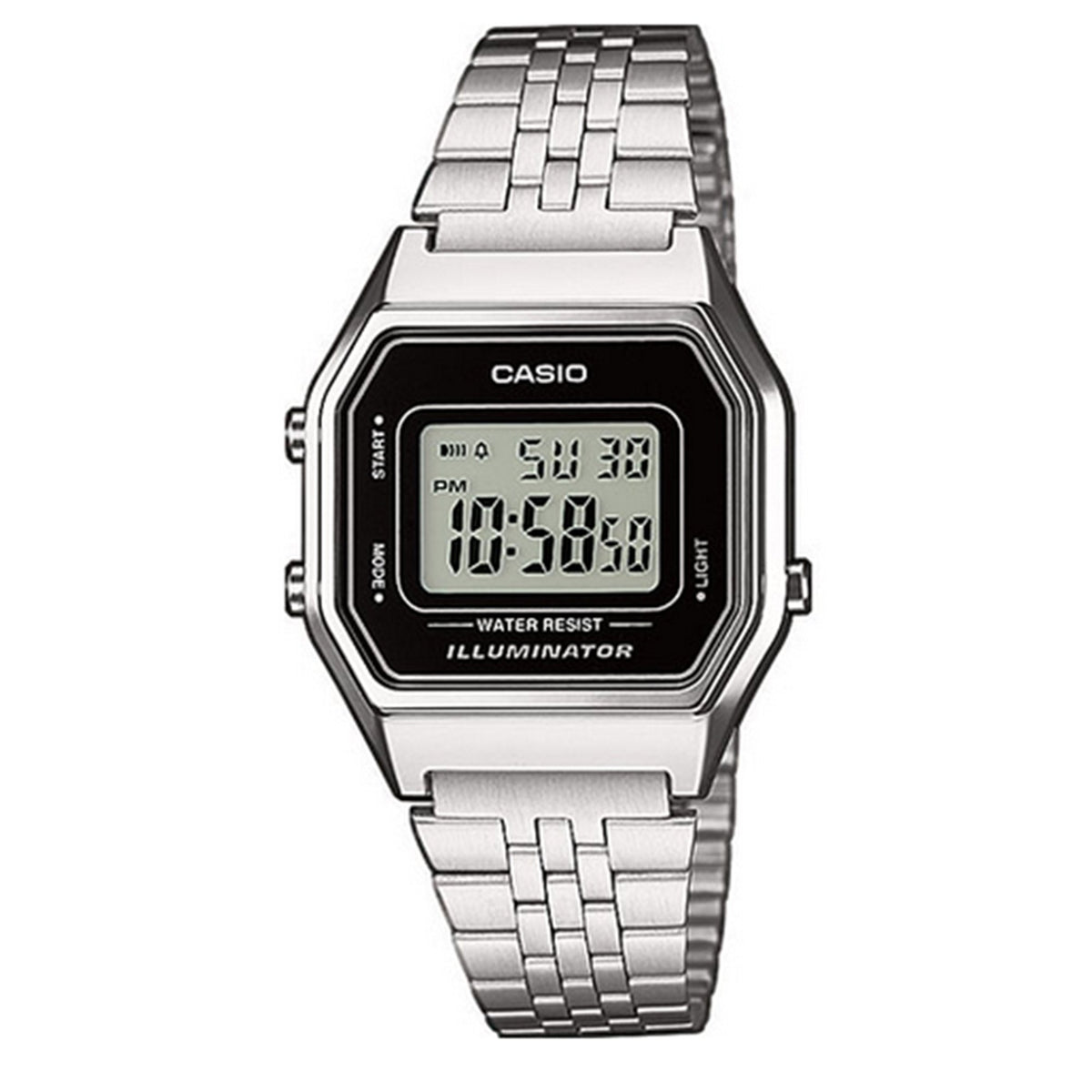 Orologio donna Casio Vintage nero silver 29mm LA680WEA 1EF 2b Gioielli