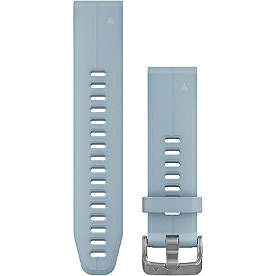 Cinturino Garmin originale per Fenix 5S in silicone blu 20 mm-2b Gioielli
