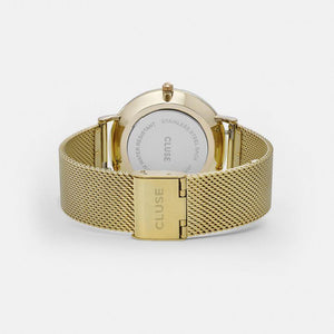 Orologio Cluse La Boheme Mesh Gold Black/Gold 38mm CL18110-2b Gioielli