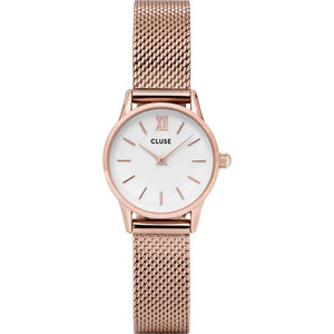 Orologio Cluse La Vedette Mesh Rose Gold/White 24mm CL50006-2b Gioielli