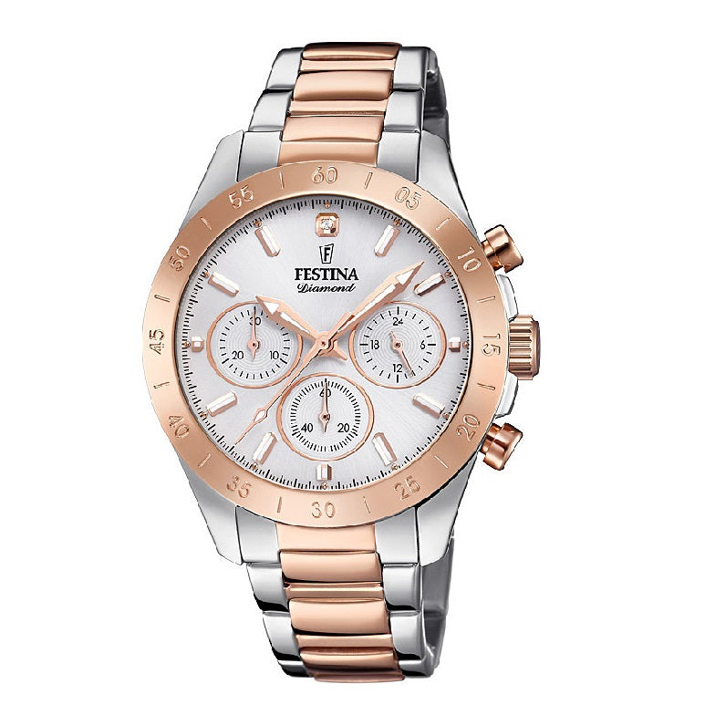 Orologio Festina Boyfriend F20398/1 donna 38mm cronografo 2b