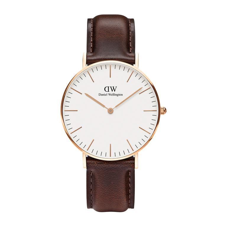 Orologio DW Classic Bristol 36mm bianco rose gold DW00100039-2b Gioielli