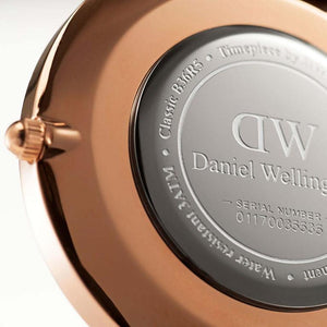 Orologio DW Classic Cornwall 36mm bianco rose gold DW00100259-2b Gioielli