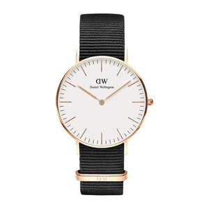 Orologio DW Classic Cornwall 36mm bianco rose gold DW00100259-2b Gioielli