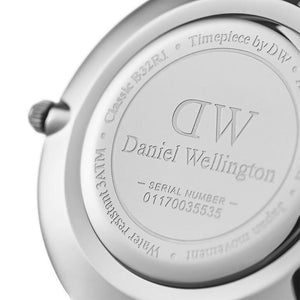 Orologio DW Classic Petite Bristol 32mm bianco silver DW00100183-2b Gioielli