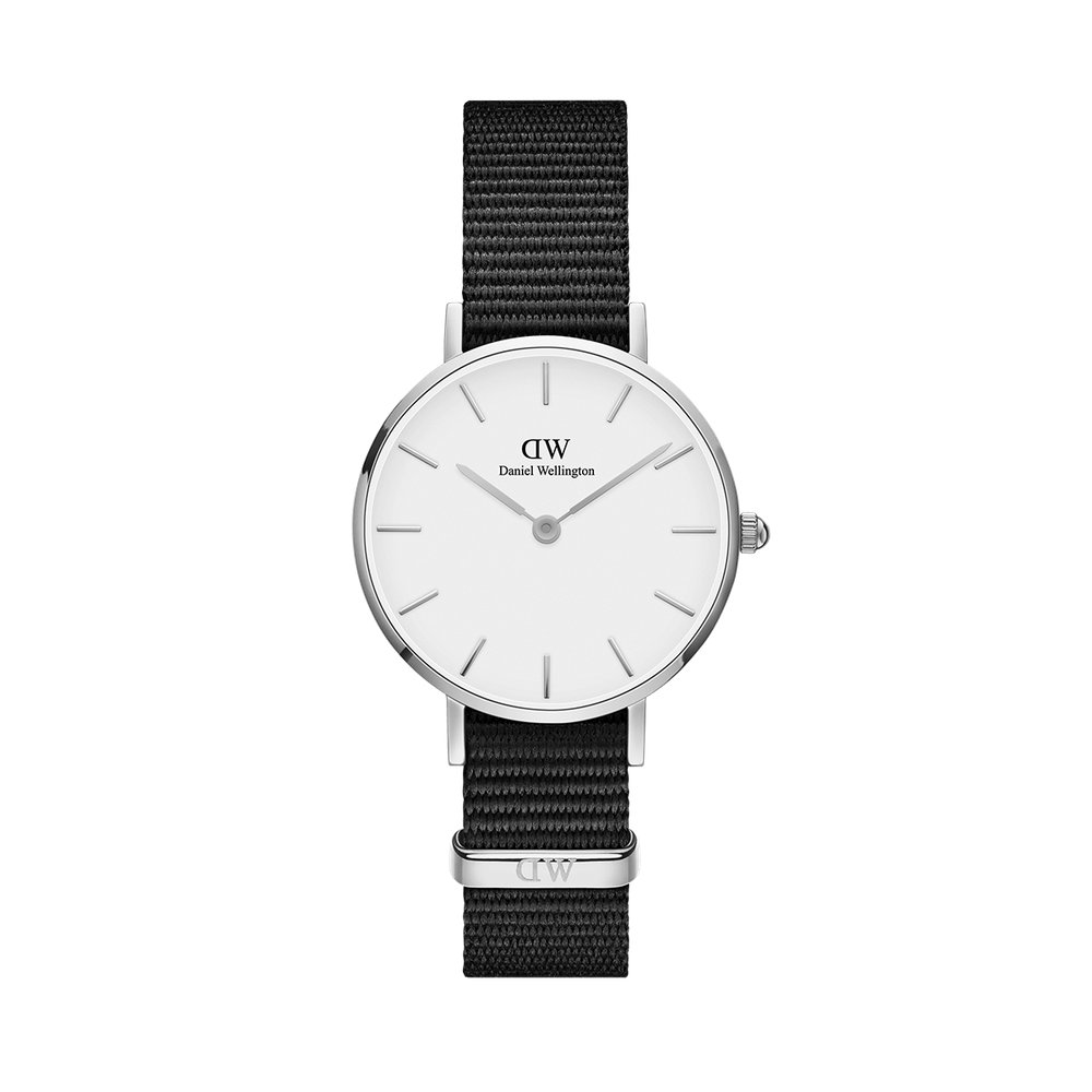 DW Classic Petite Cornwall 28mm white silver watch DW00100252