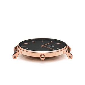 Orologio DW Classic Petite Cornwall 32mm nero/rose gold DW00100215-2b Gioielli