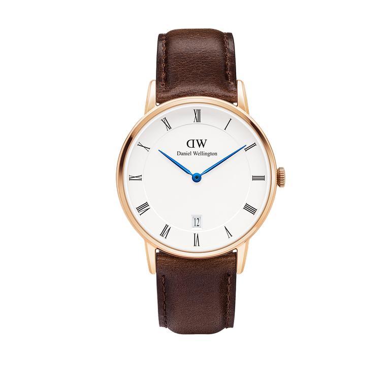 Orologio DW Dapper Bristol 34mm bianco rose gold DW00100094-2b Gioielli