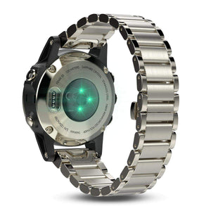 Orologio Garmin Fenix 5S Sapphire Goldtone smartwatch 42mm GPS con cardio da polso 010-01685-15-2b Gioielli