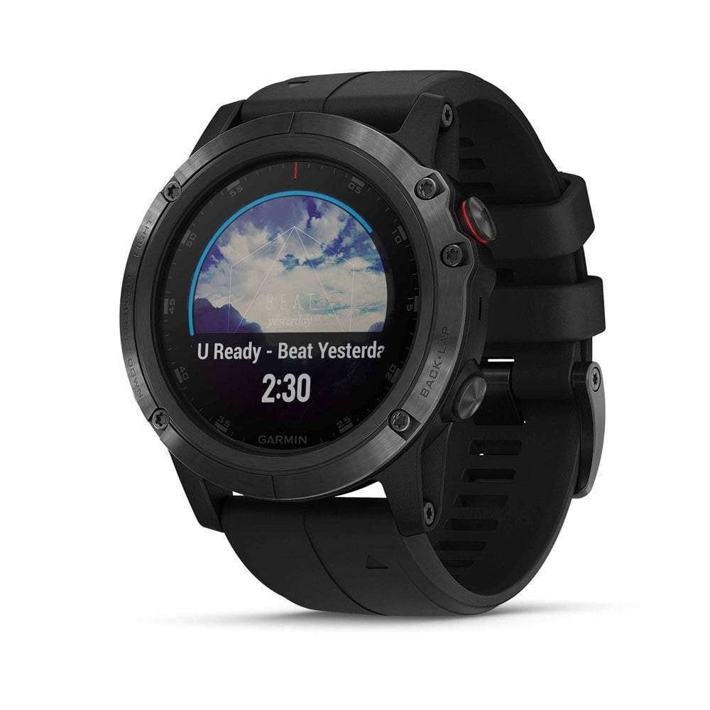 Orologio Garmin Fenix 5X Plus Black Sapphire 51mm 010-01989-01-2b Gioielli