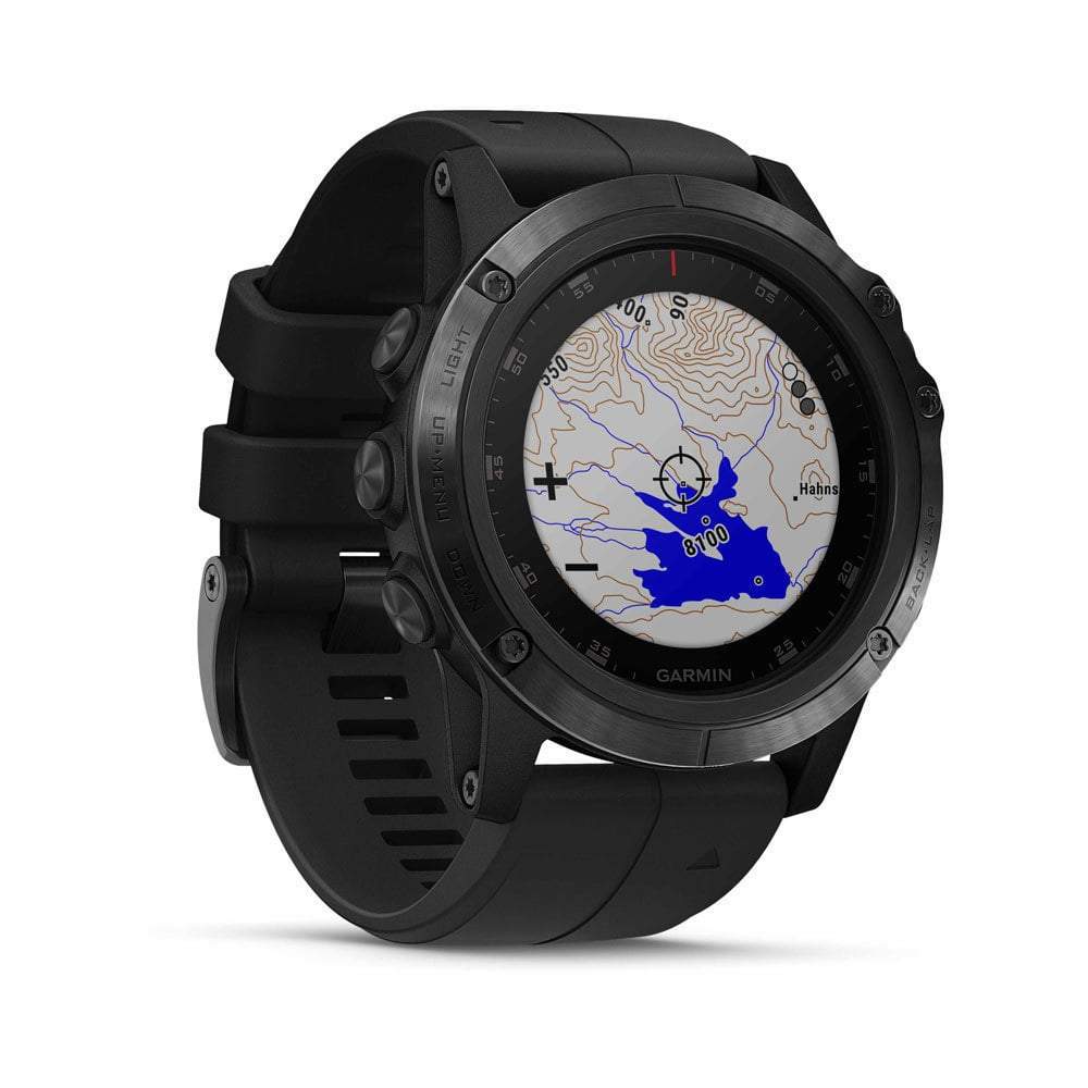 Orologio Garmin Fenix 5X Plus Black Sapphire 51mm 010-01989-01-2b Gioielli