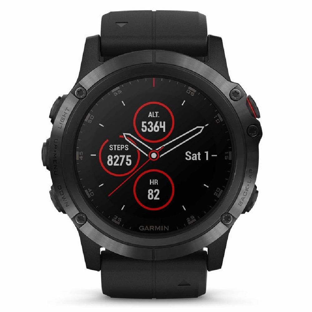 Orologio Garmin Fenix 5X Plus Black Sapphire 51mm 010-01989-01-2b Gioielli
