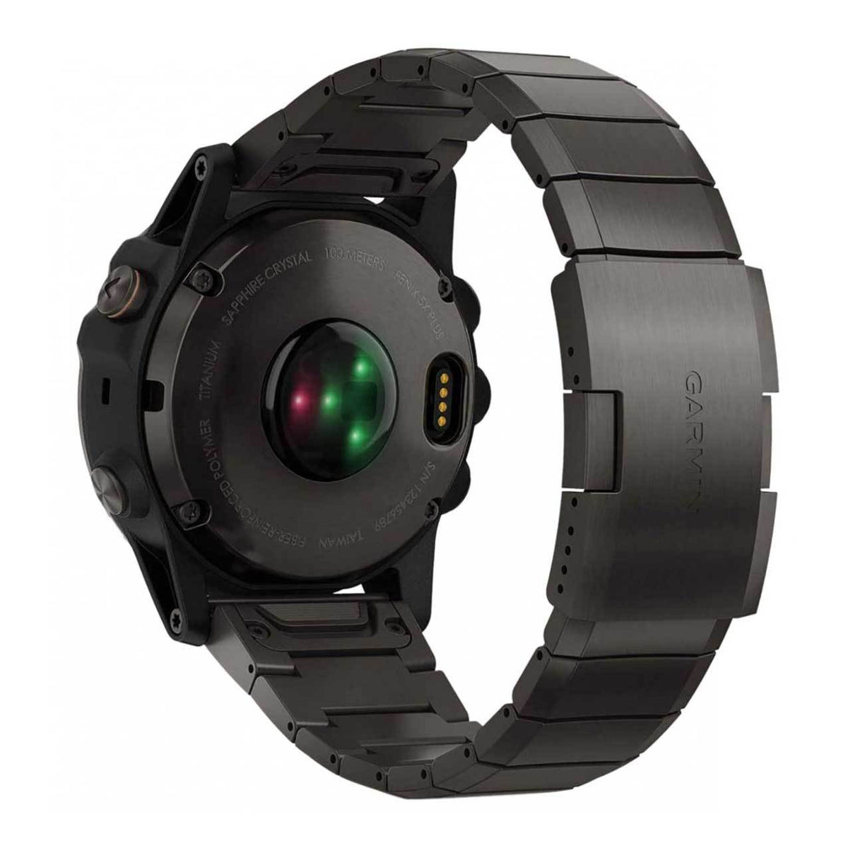 Orologio Garmin Fenix 5X Plus Sapphire Titanium DLC Carbon Gray 51mm 010-01989-05-2b Gioielli