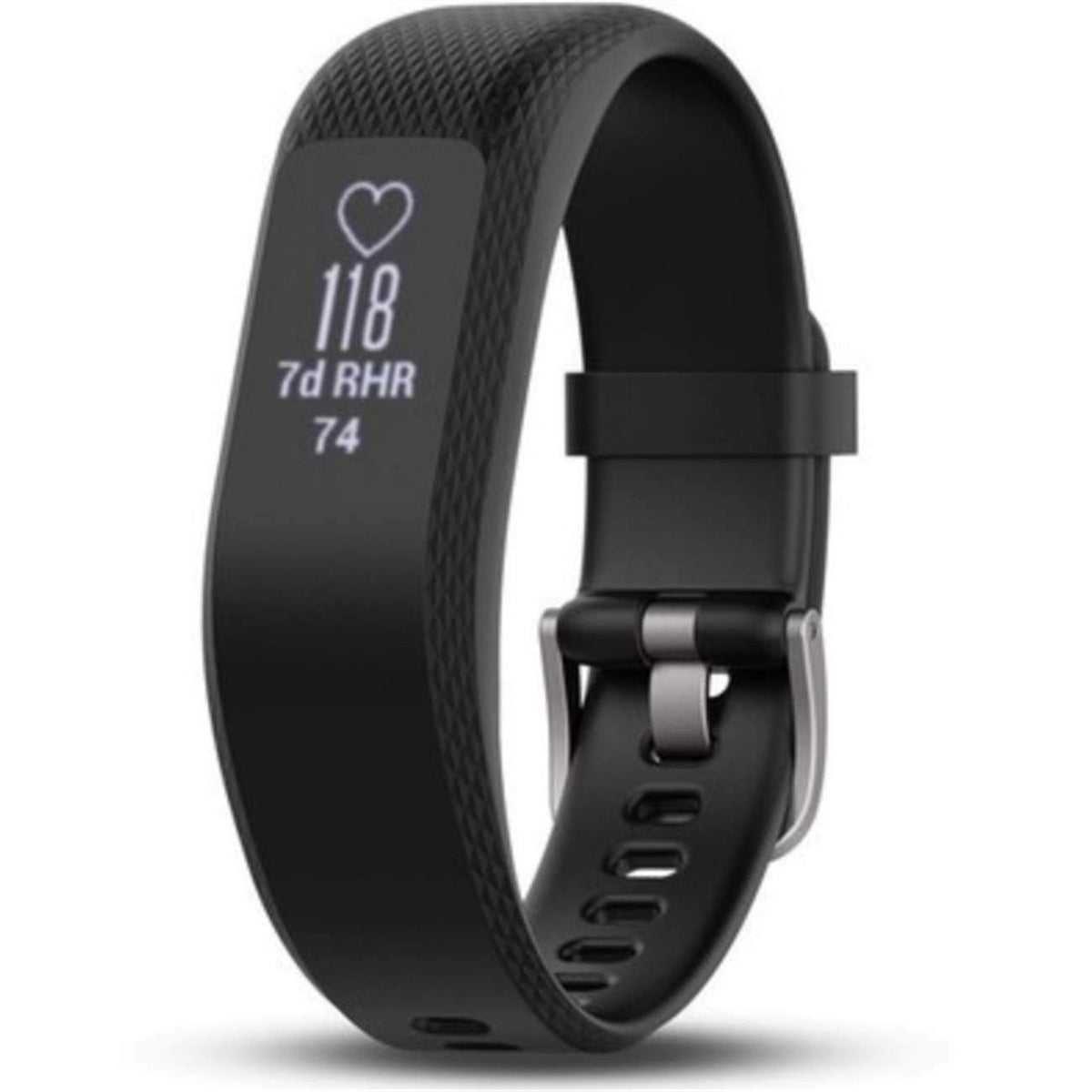 Orologio Garmin Vivosmart 3 nero fitness band con cardio da polso-2b Gioielli