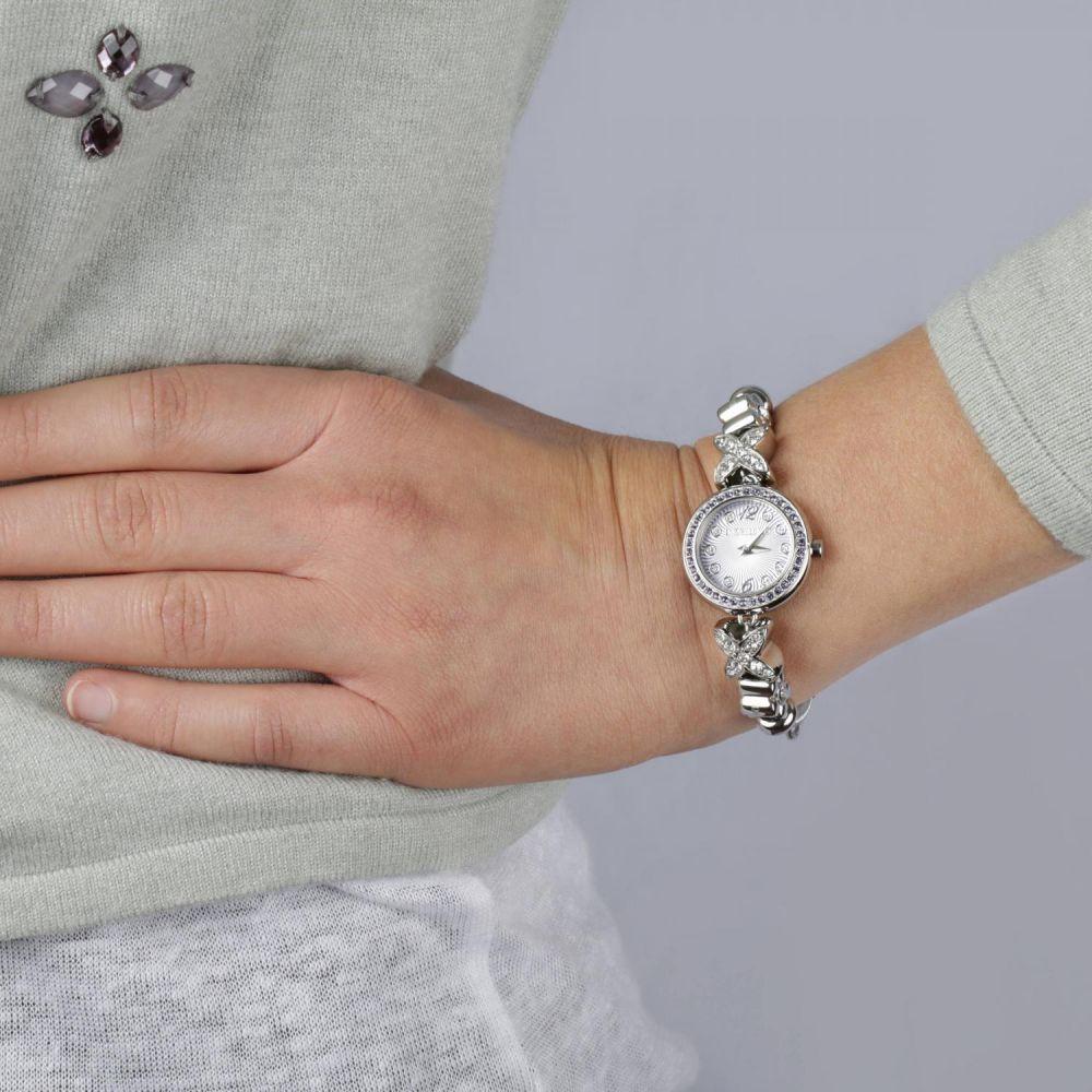 Orologio Morellato Drops R0153122519 donna 26mm lilla fiori-2b Gioielli