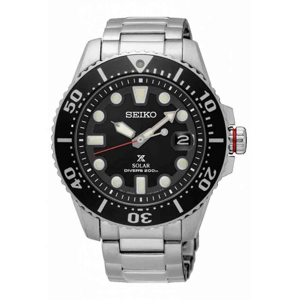 Seiko Prospex Diver Solar Charging Watch Black SNE437P1 2b Gioielli