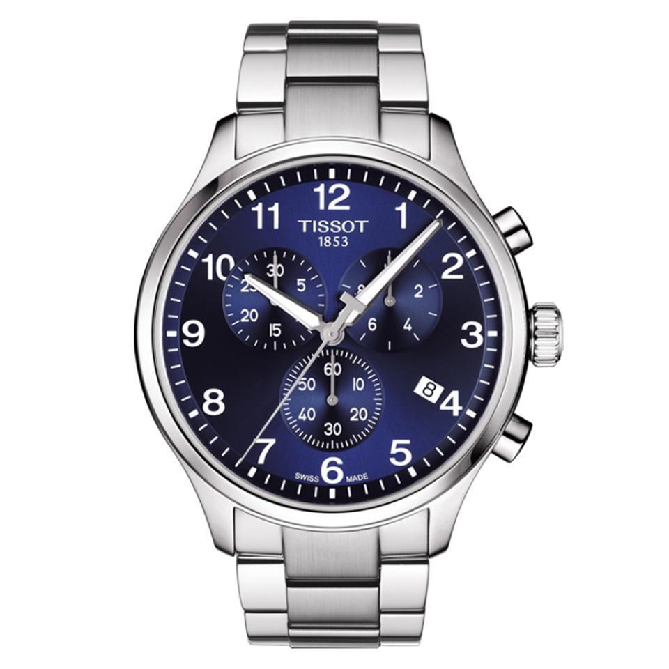 Orologio Tissot Chrono XL T116.617.11.047.01 cronografo uomo 45mm-2b Gioielli
