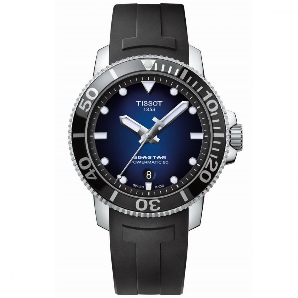 Orologio Tissot Seastar 1000 Powermatic 80 T120.407.17.041.00 automatico uomo 43mm-2b Gioielli