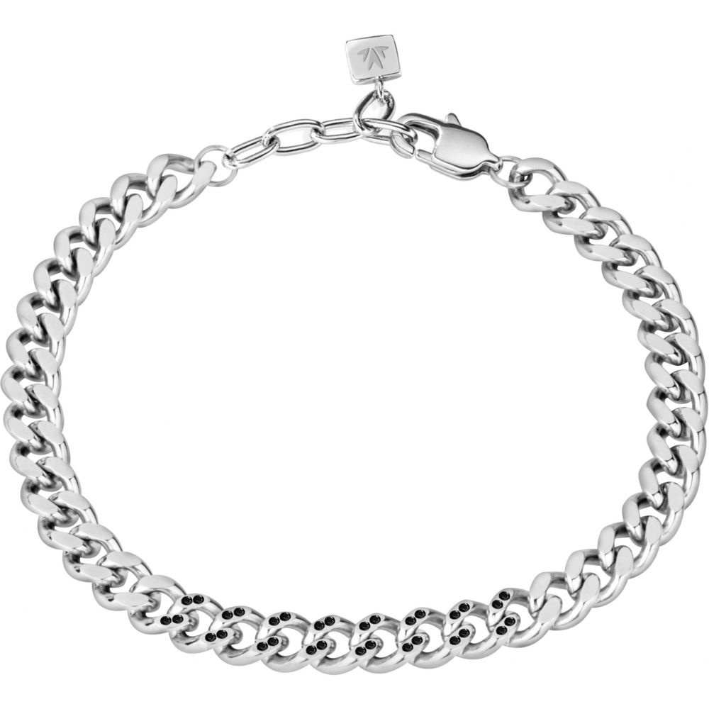 Bracciale Morellato Vela SAHC14 uomo cristalli neri-2b Gioielli