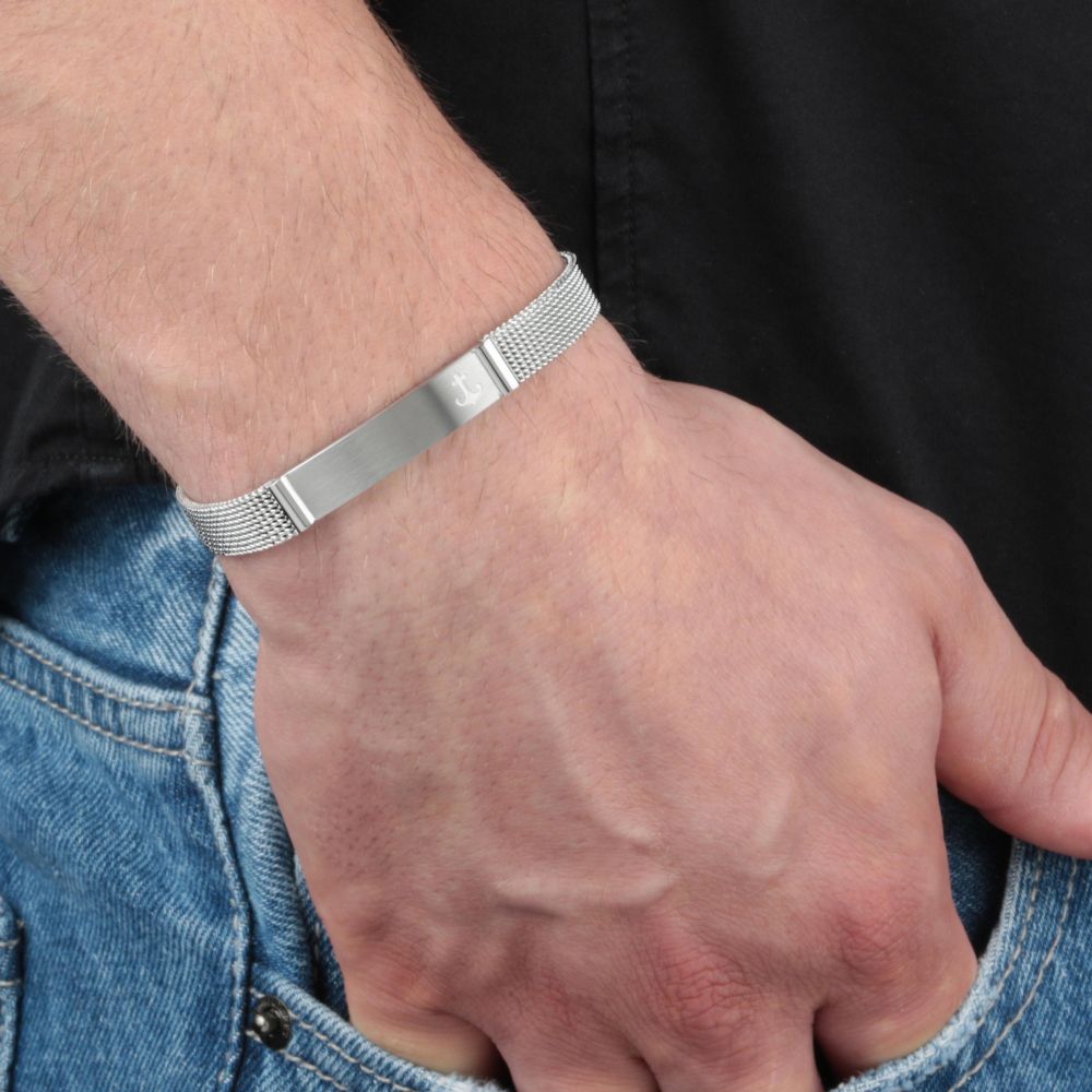 Bracciale Morellato Vela SAHC34 uomo àncora-2b Gioielli