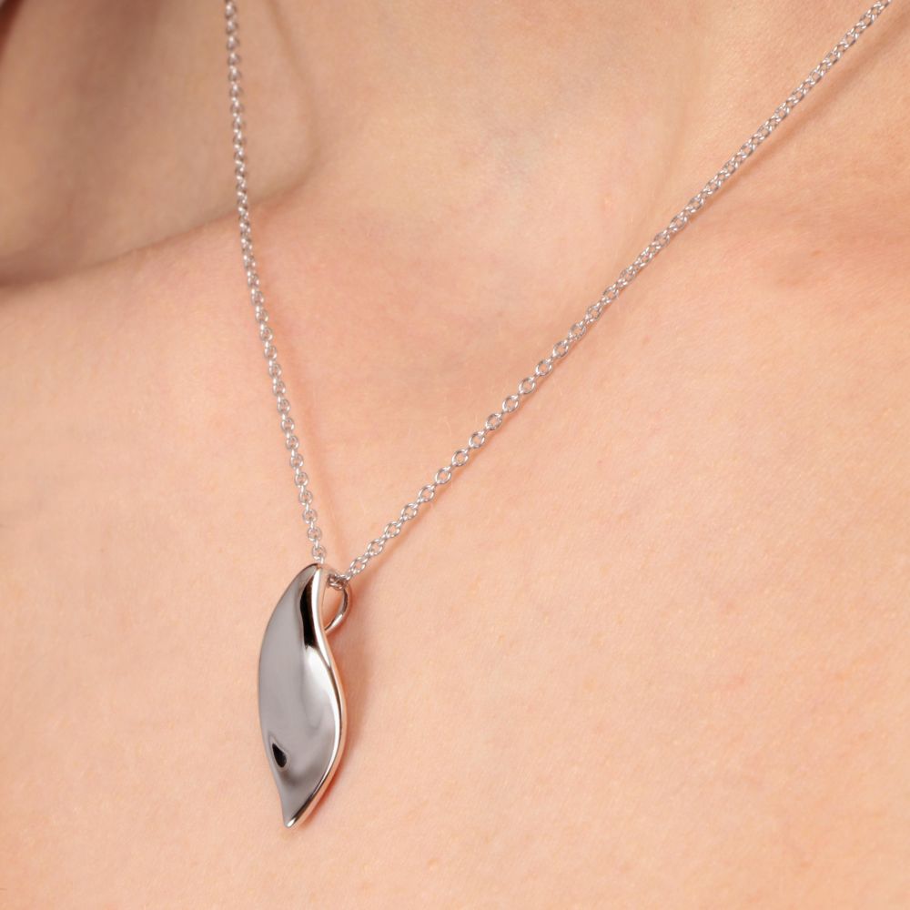 Collana Morellato Foglia SAKH31 donna argento-2b Gioielli