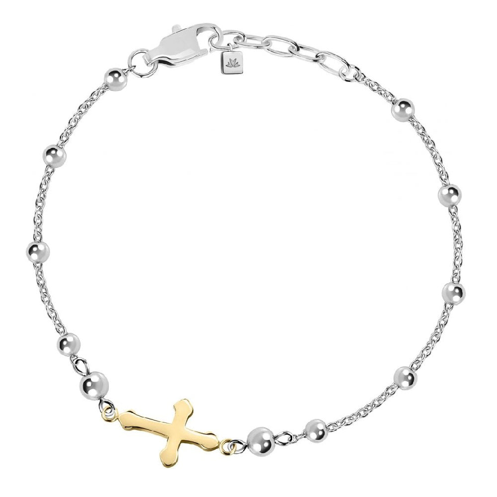 Bracciale Morellato God SANF19 rosario uomo 21cm-2b Gioielli