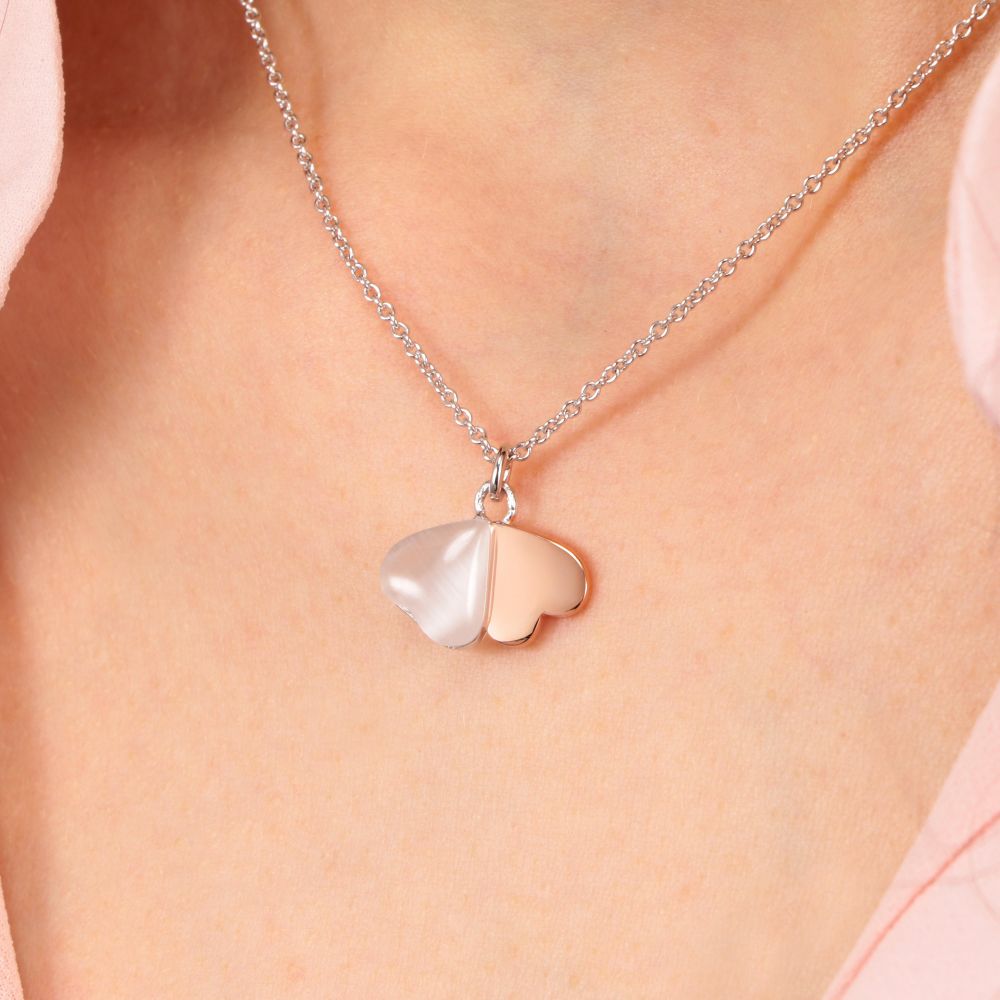 Collana Morellato Doppio Cuore SASM05 donna argento-2b Gioielli