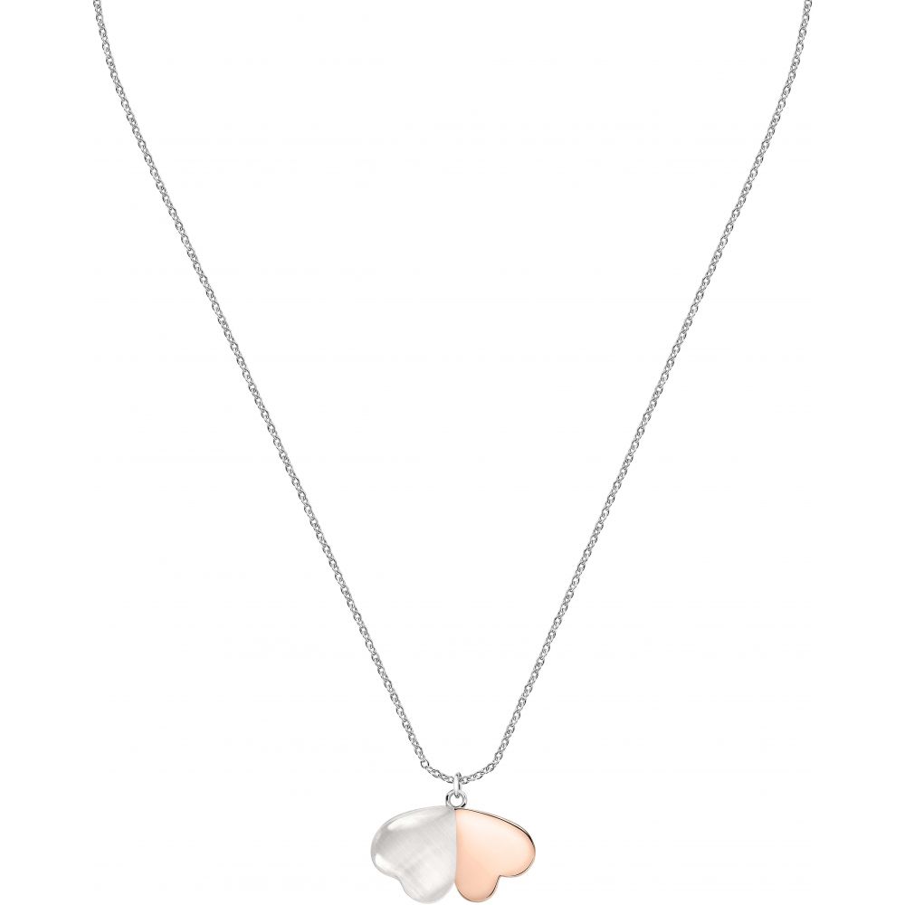 Collana Morellato Doppio Cuore SASM05 donna argento-2b Gioielli