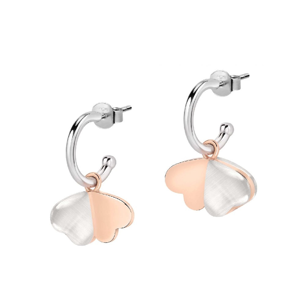 Orecchini Morellato Doppio Cuore SASM06 donna argento-2b Gioielli